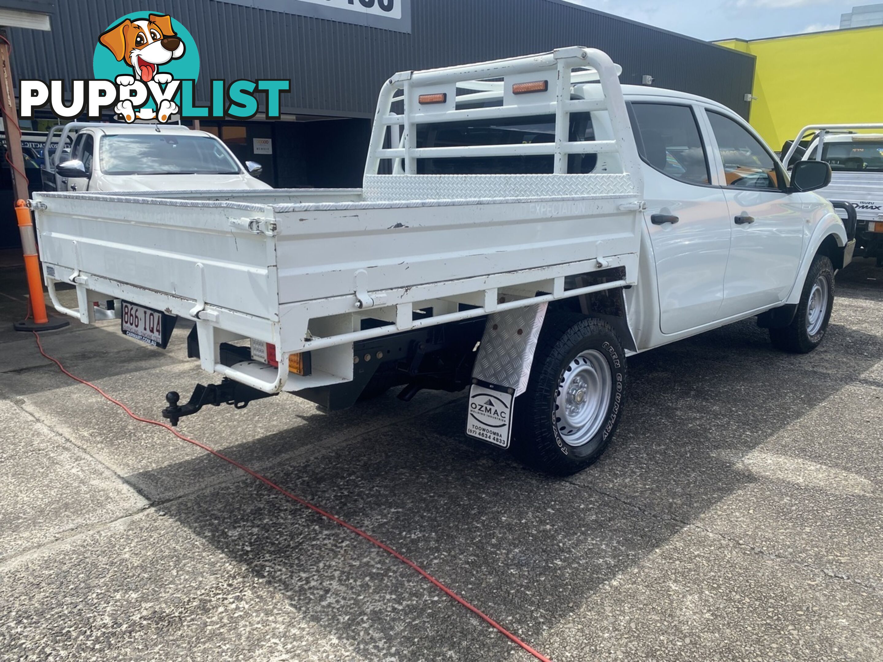 2018 MITSUBISHI TRITON GLX DOUBLE CAB MQ CAB CHASSIS