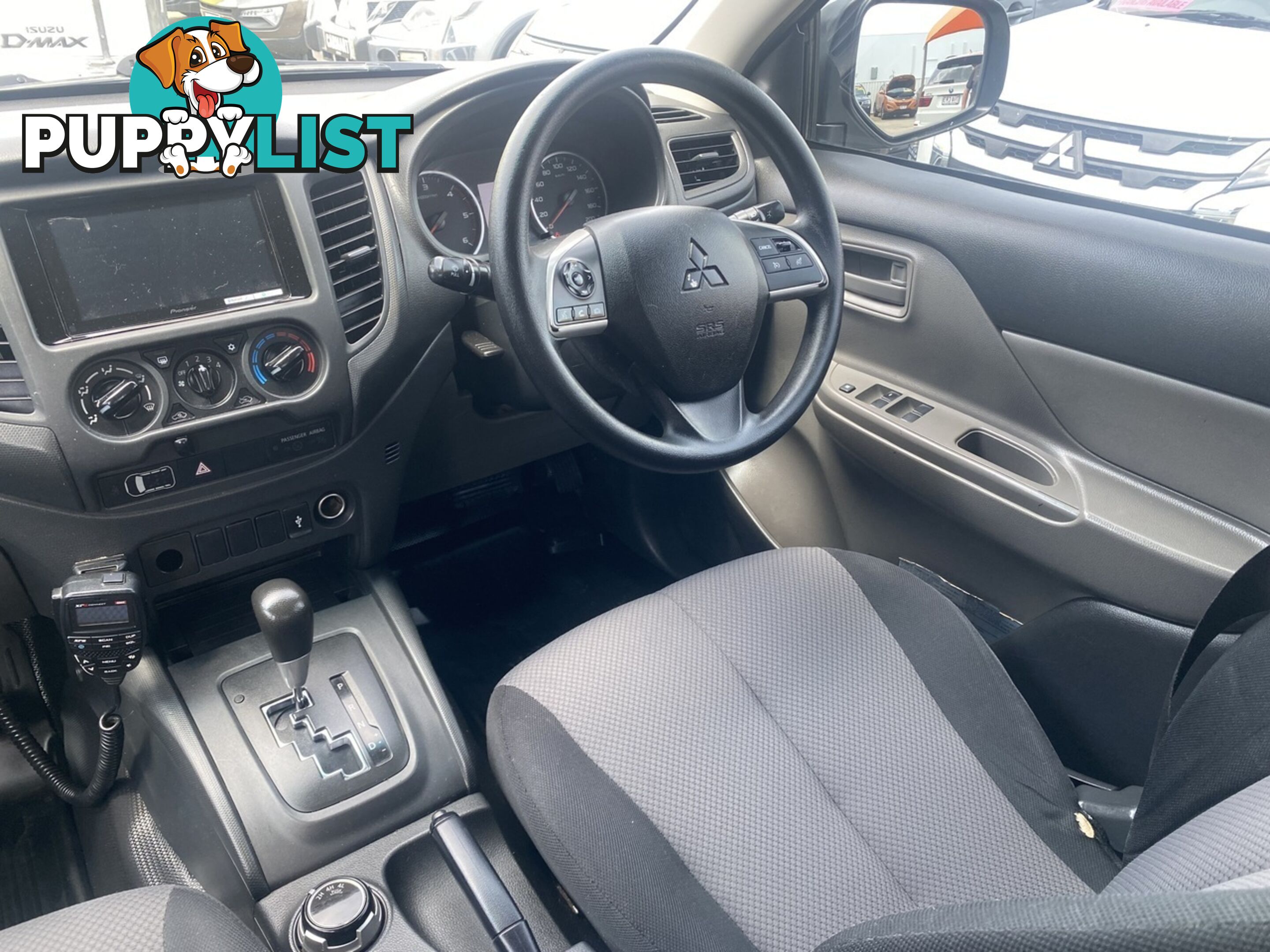 2018 MITSUBISHI TRITON GLX DOUBLE CAB MQ CAB CHASSIS