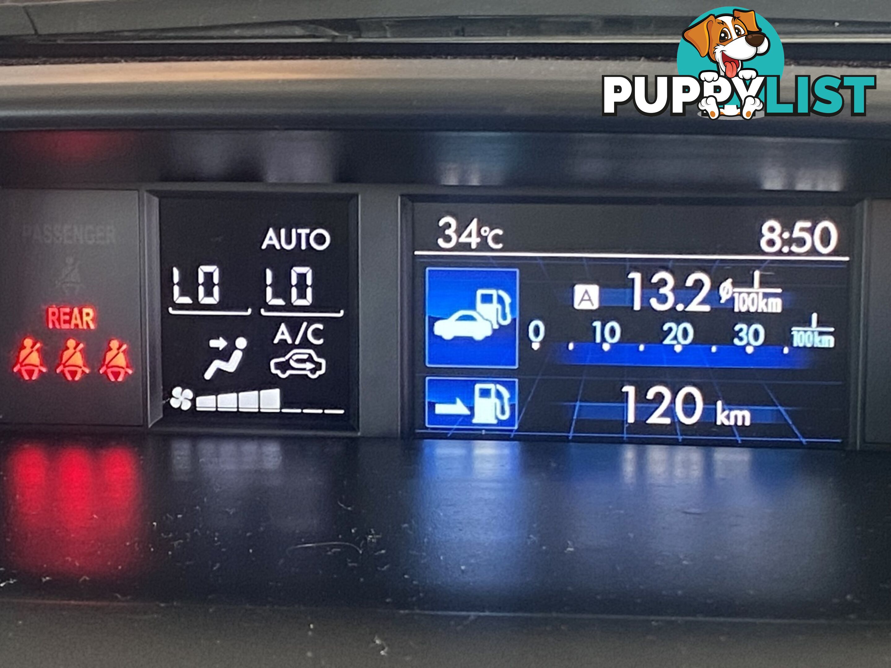 2016 SUBARU XV 2.0I-L LINEARTRONIC AWD G4X HATCHBACK