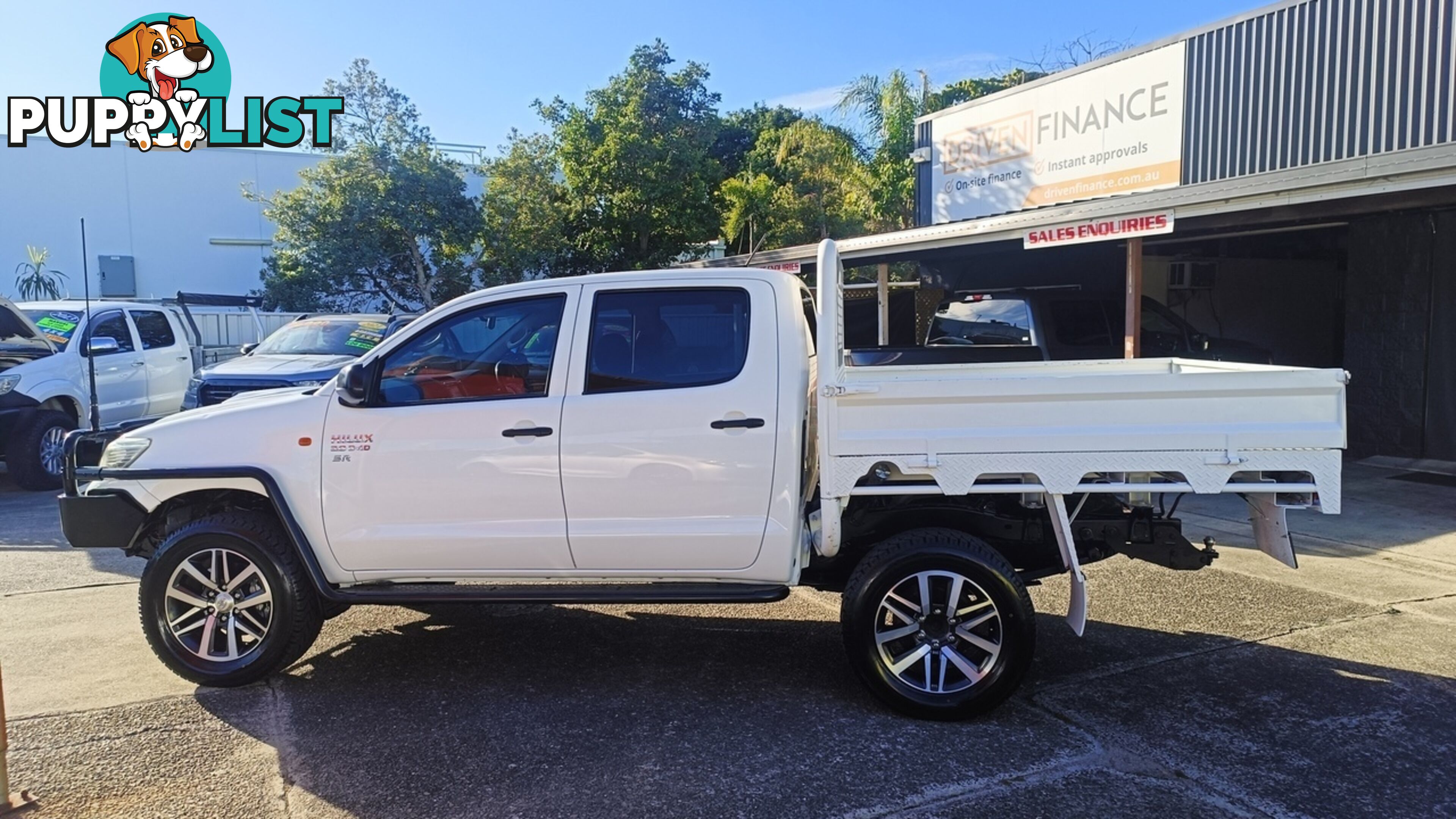 2014 TOYOTA HILUX SR DOUBLE CAB KUN26R CAB CHASSIS