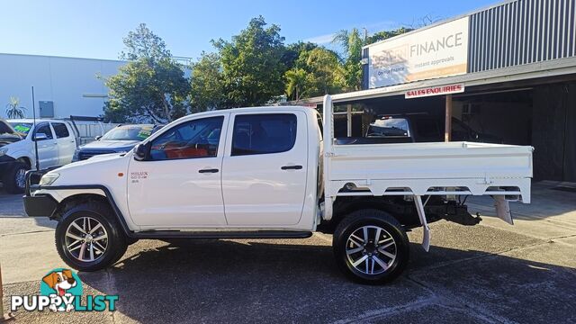 2014 TOYOTA HILUX SR DOUBLE CAB KUN26R CAB CHASSIS