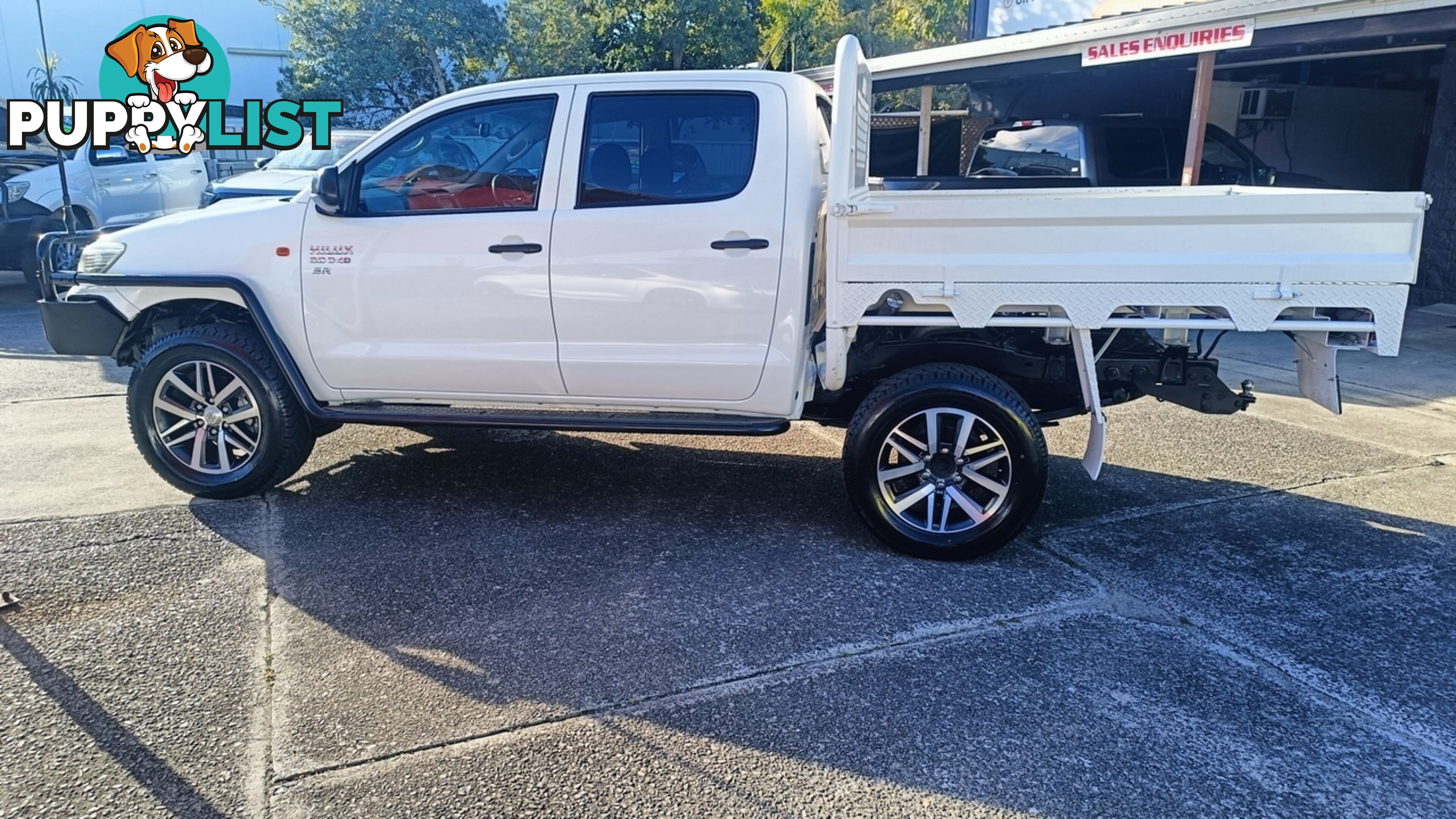 2014 TOYOTA HILUX SR DOUBLE CAB KUN26R CAB CHASSIS