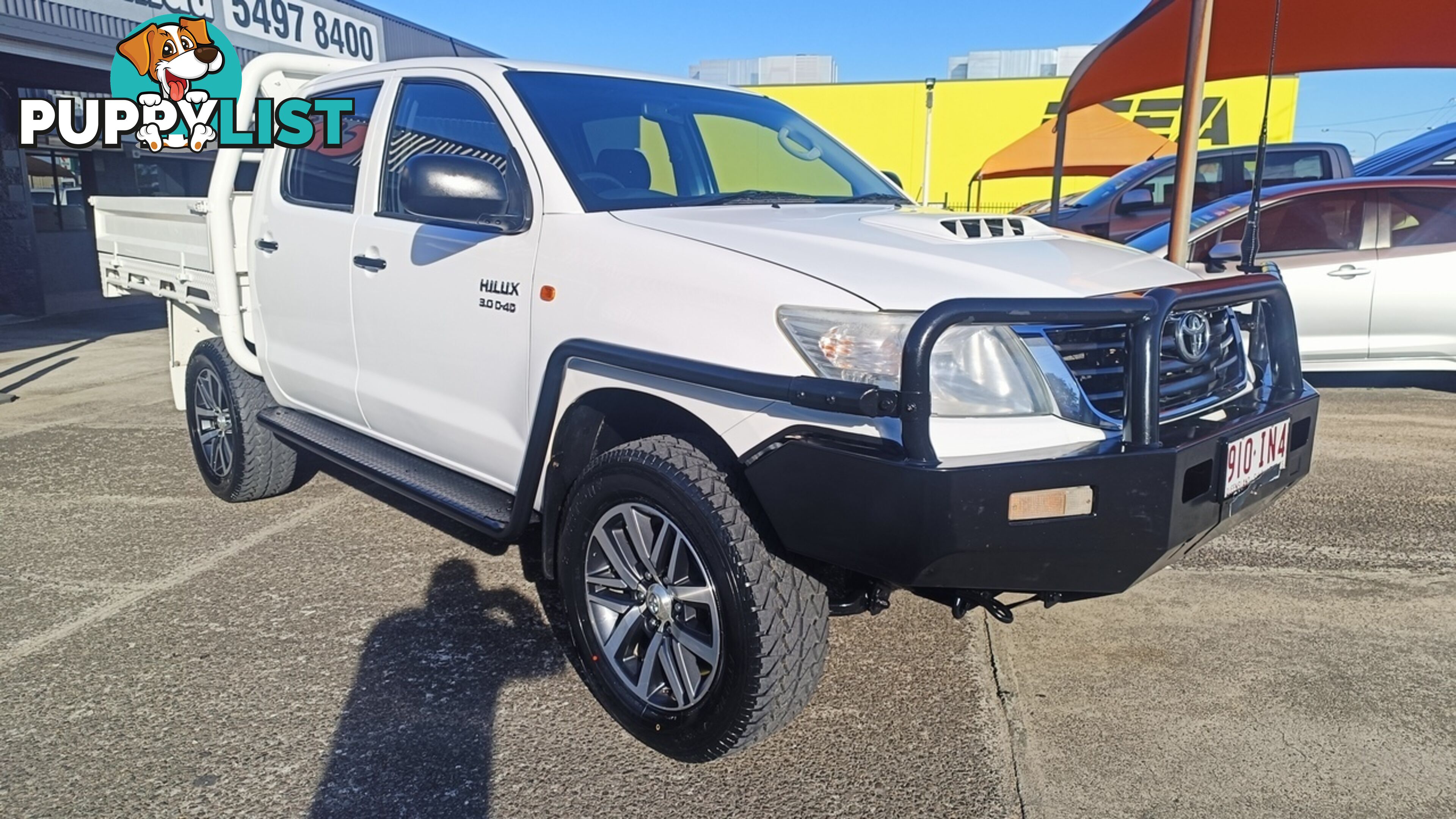 2014 TOYOTA HILUX SR DOUBLE CAB KUN26R CAB CHASSIS