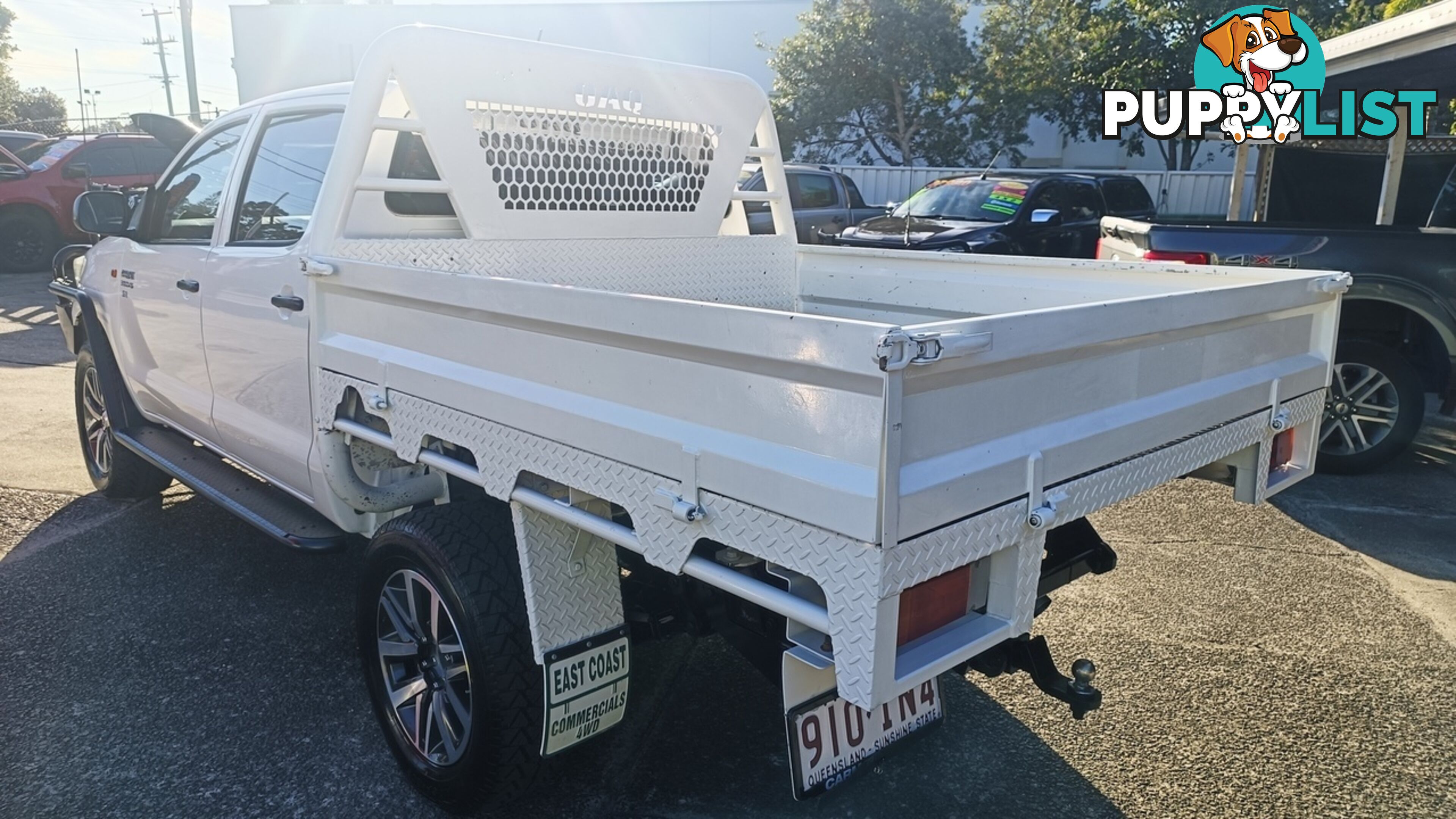2014 TOYOTA HILUX SR DOUBLE CAB KUN26R CAB CHASSIS