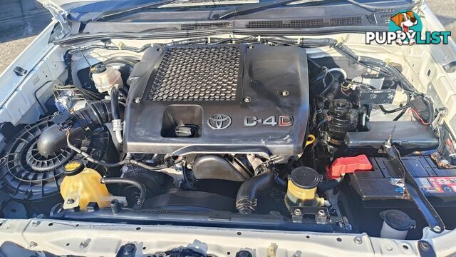 2014 TOYOTA HILUX SR DOUBLE CAB KUN26R CAB CHASSIS