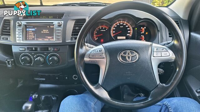 2014 TOYOTA HILUX SR DOUBLE CAB KUN26R CAB CHASSIS