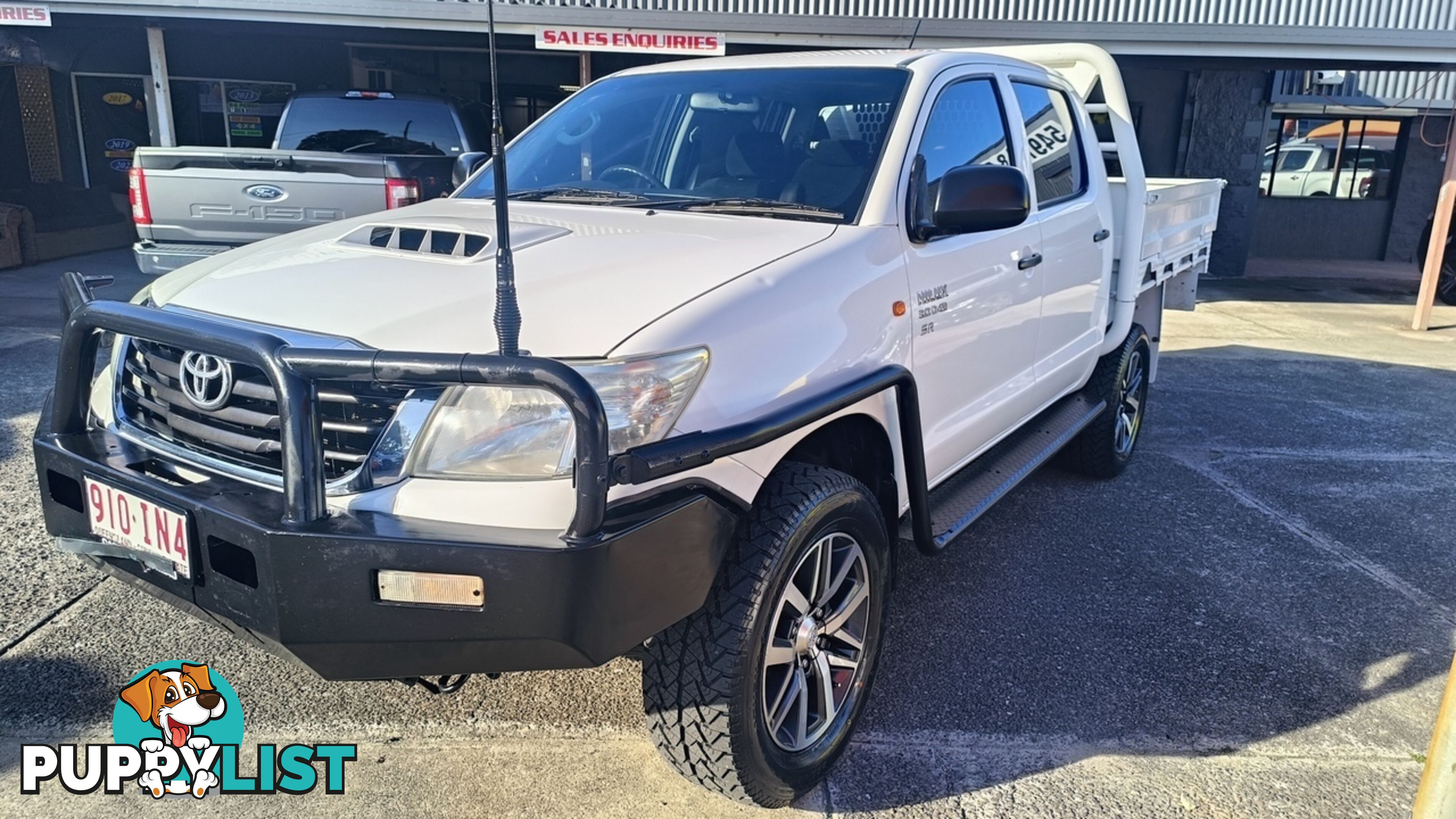 2014 TOYOTA HILUX SR DOUBLE CAB KUN26R CAB CHASSIS