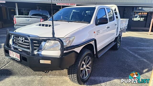 2014 TOYOTA HILUX SR DOUBLE CAB KUN26R CAB CHASSIS