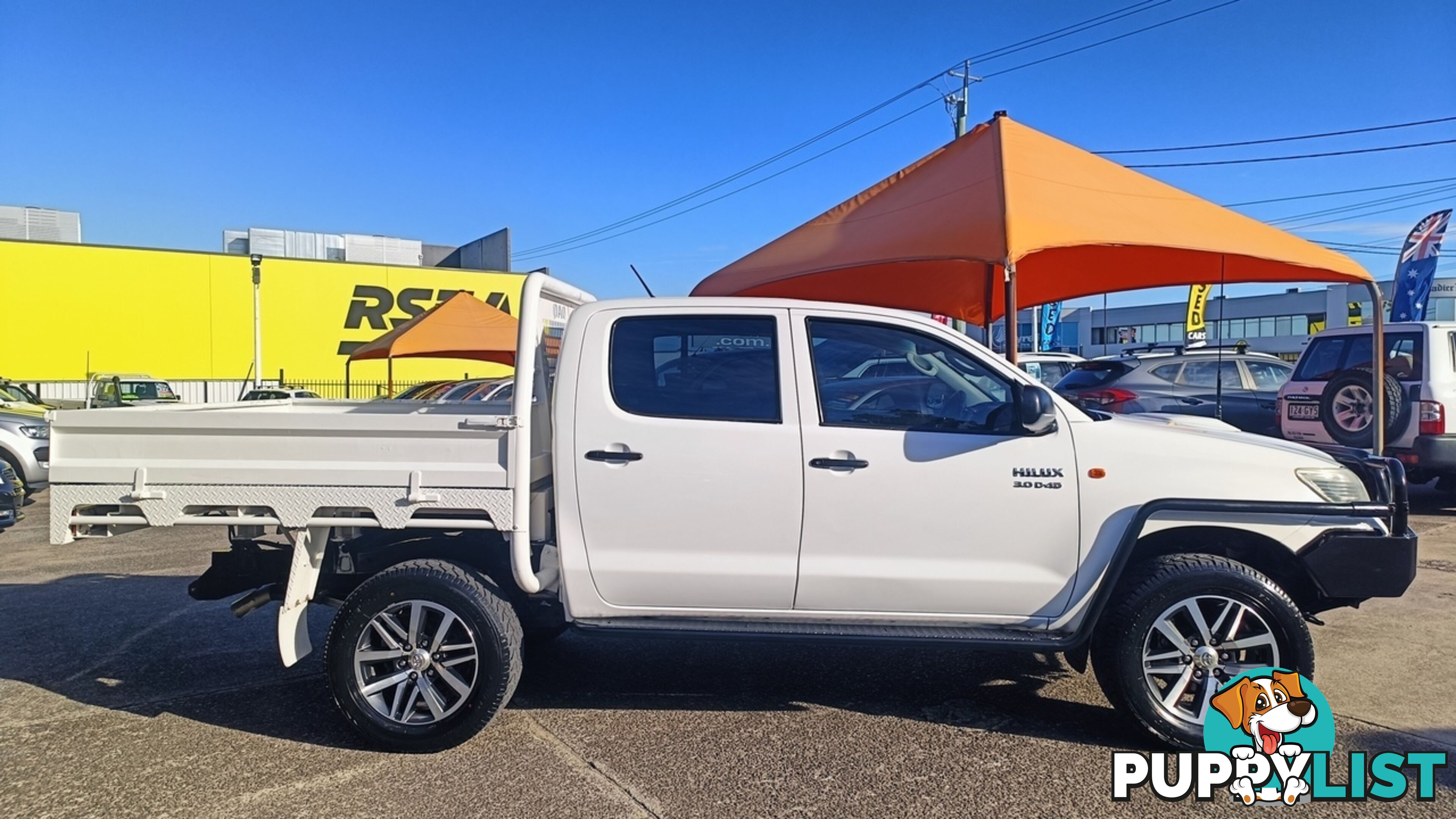 2014 TOYOTA HILUX SR DOUBLE CAB KUN26R CAB CHASSIS
