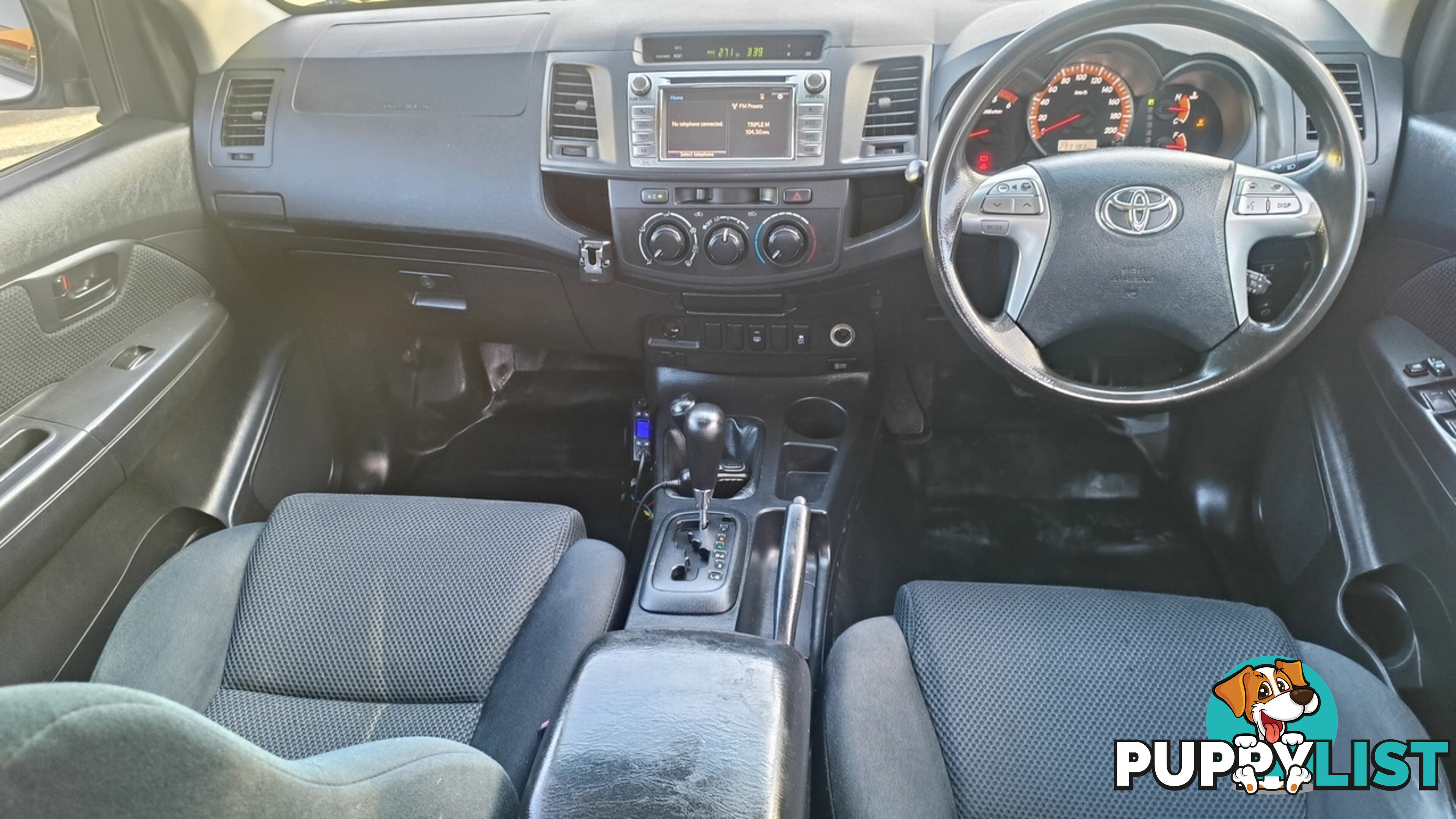 2014 TOYOTA HILUX SR DOUBLE CAB KUN26R CAB CHASSIS