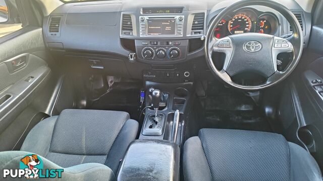 2014 TOYOTA HILUX SR DOUBLE CAB KUN26R CAB CHASSIS