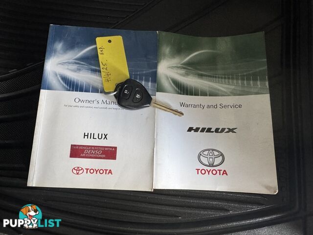 2013 TOYOTA HILUX SR5 DOUBLE CAB KUN26R UTILITY