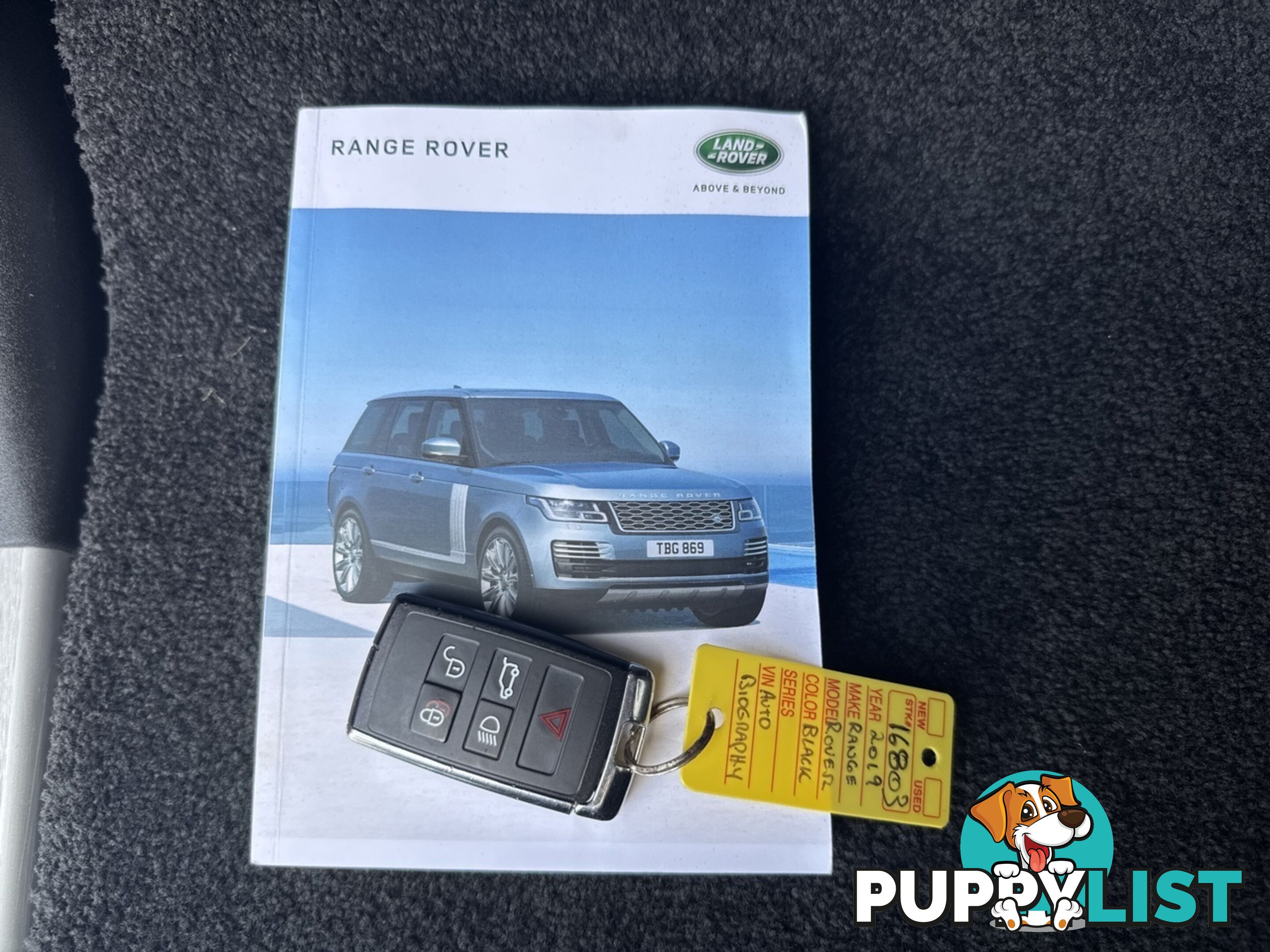 2019 LAND ROVER RANGE ROVER SDV8 AUTOBIOGRAPHY L405 WAGON