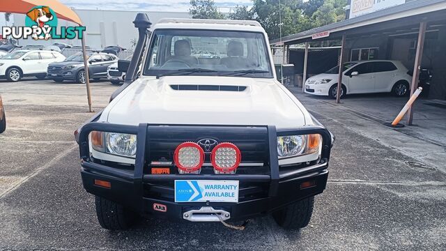 2018 TOYOTA LANDCRUISER GX VDJ79R CAB CHASSIS
