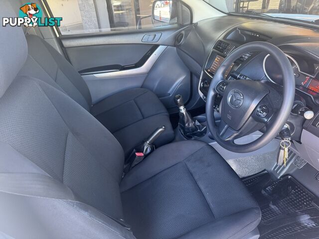 2018 MAZDA BT-50 XT 4X2 UR0YE1 CAB CHASSIS