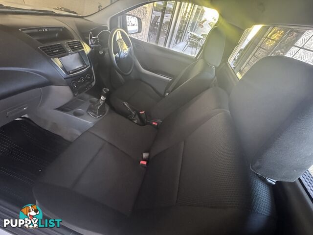 2018 MAZDA BT-50 XT 4X2 UR0YE1 CAB CHASSIS