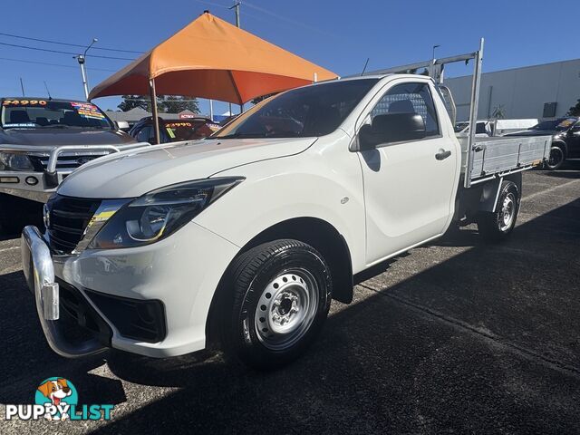 2018 MAZDA BT-50 XT 4X2 UR0YE1 CAB CHASSIS
