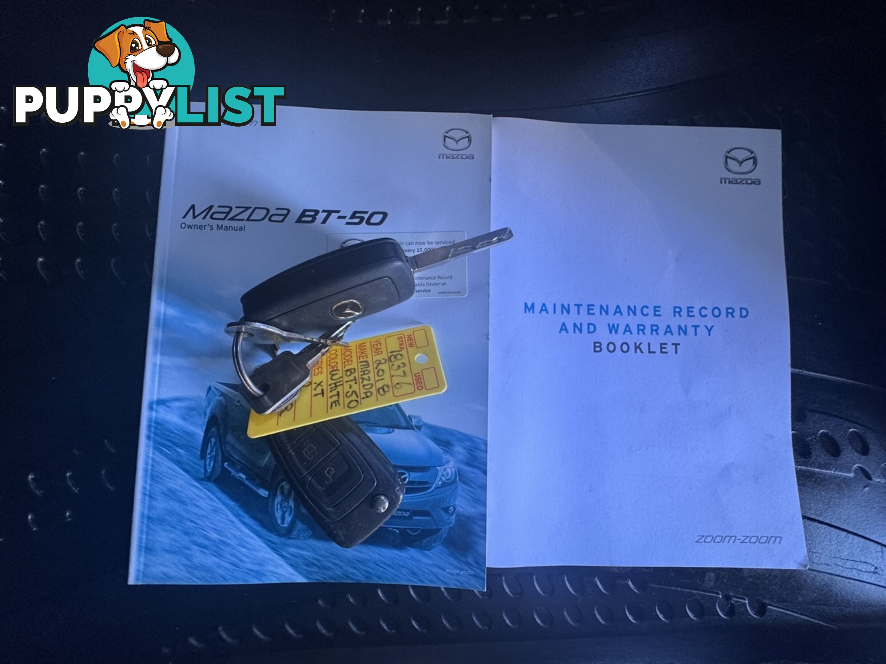 2018 MAZDA BT-50 XT 4X2 UR0YE1 CAB CHASSIS