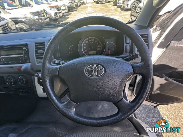 2011 TOYOTA HIACE COMMUTER HIGH ROOF SUPER LWB TRH223R BUS