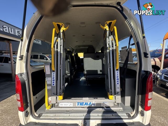 2011 TOYOTA HIACE COMMUTER HIGH ROOF SUPER LWB TRH223R BUS