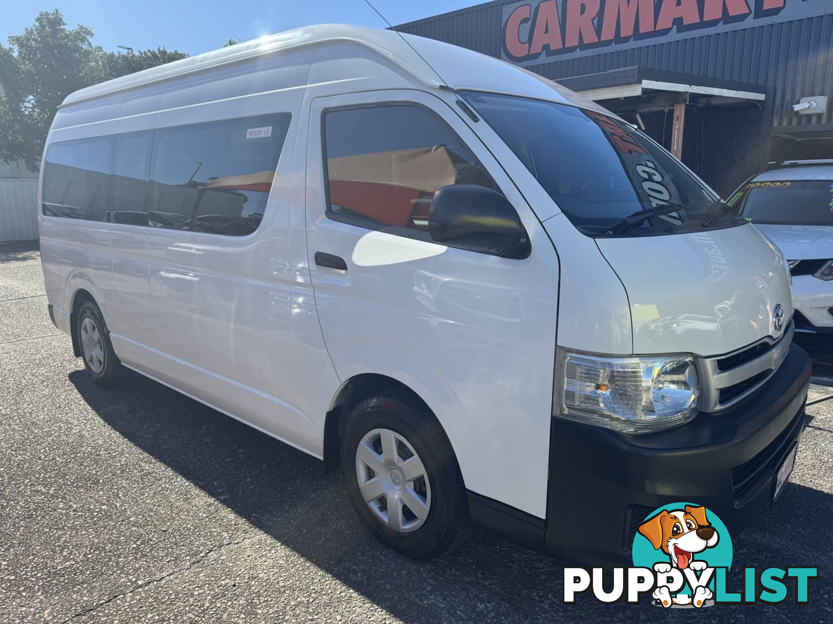 2011 TOYOTA HIACE COMMUTER HIGH ROOF SUPER LWB TRH223R BUS