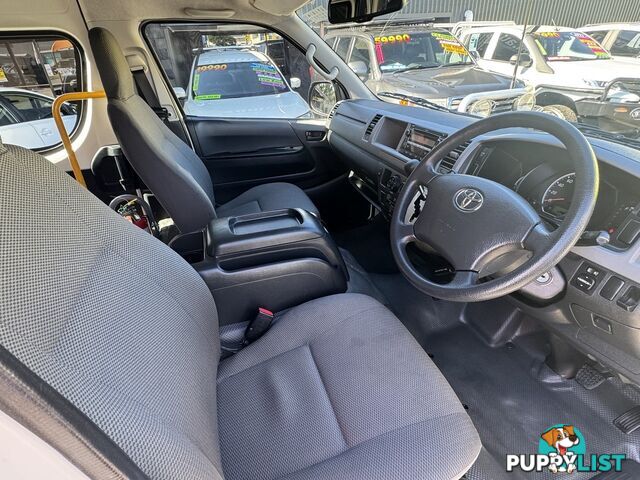 2011 TOYOTA HIACE COMMUTER HIGH ROOF SUPER LWB TRH223R BUS