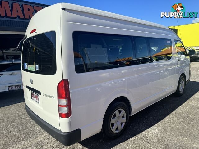 2011 TOYOTA HIACE COMMUTER HIGH ROOF SUPER LWB TRH223R BUS