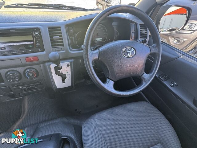 2011 TOYOTA HIACE COMMUTER HIGH ROOF SUPER LWB TRH223R BUS