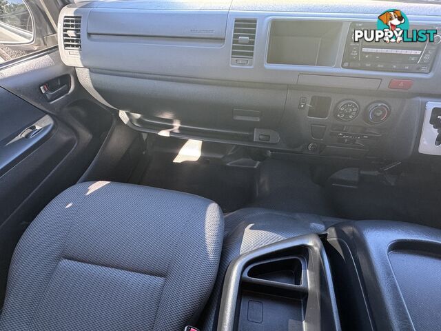 2011 TOYOTA HIACE COMMUTER HIGH ROOF SUPER LWB TRH223R BUS
