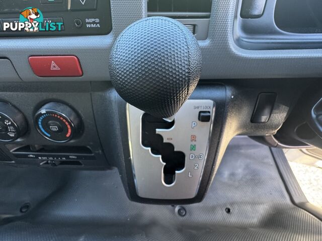 2011 TOYOTA HIACE COMMUTER HIGH ROOF SUPER LWB TRH223R BUS
