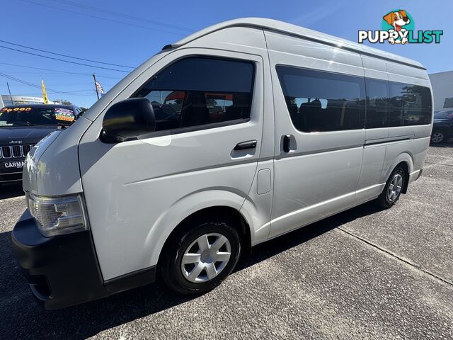 2011 TOYOTA HIACE COMMUTER HIGH ROOF SUPER LWB TRH223R BUS