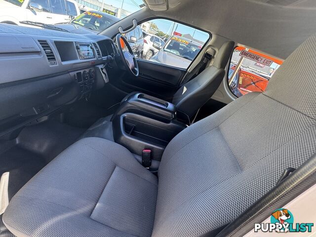 2011 TOYOTA HIACE COMMUTER HIGH ROOF SUPER LWB TRH223R BUS