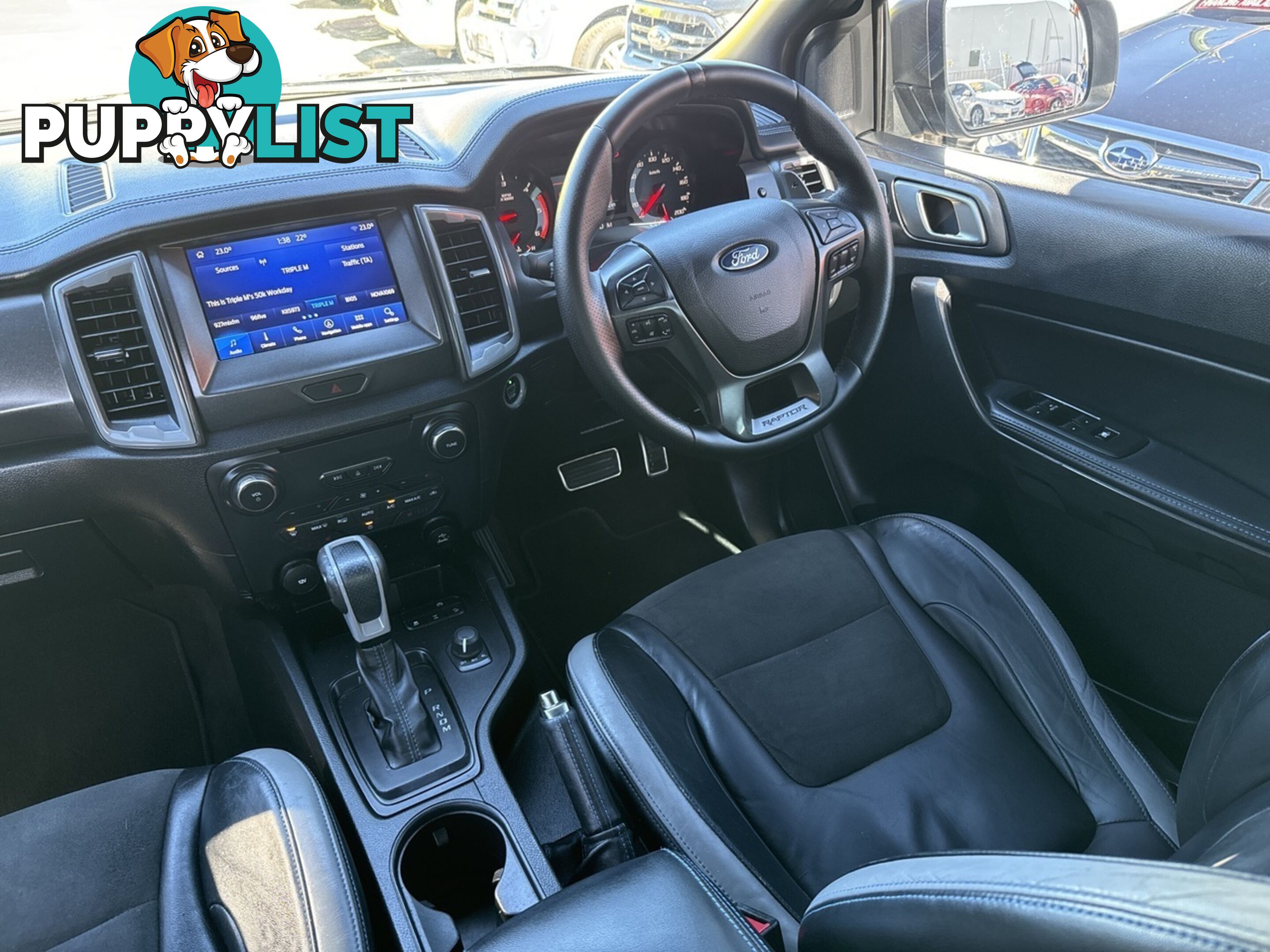 2018 FORD RANGER RAPTOR PX DOUBLE CAB