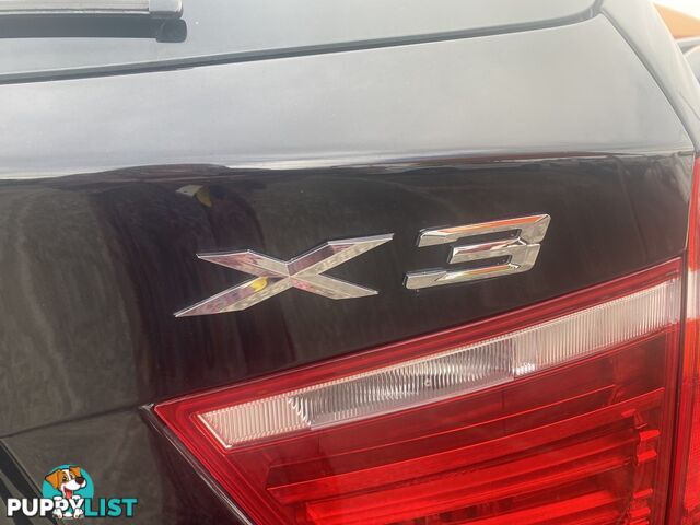 2017 BMW X3 XDRIVE20D STEPTRONIC F25 WAGON