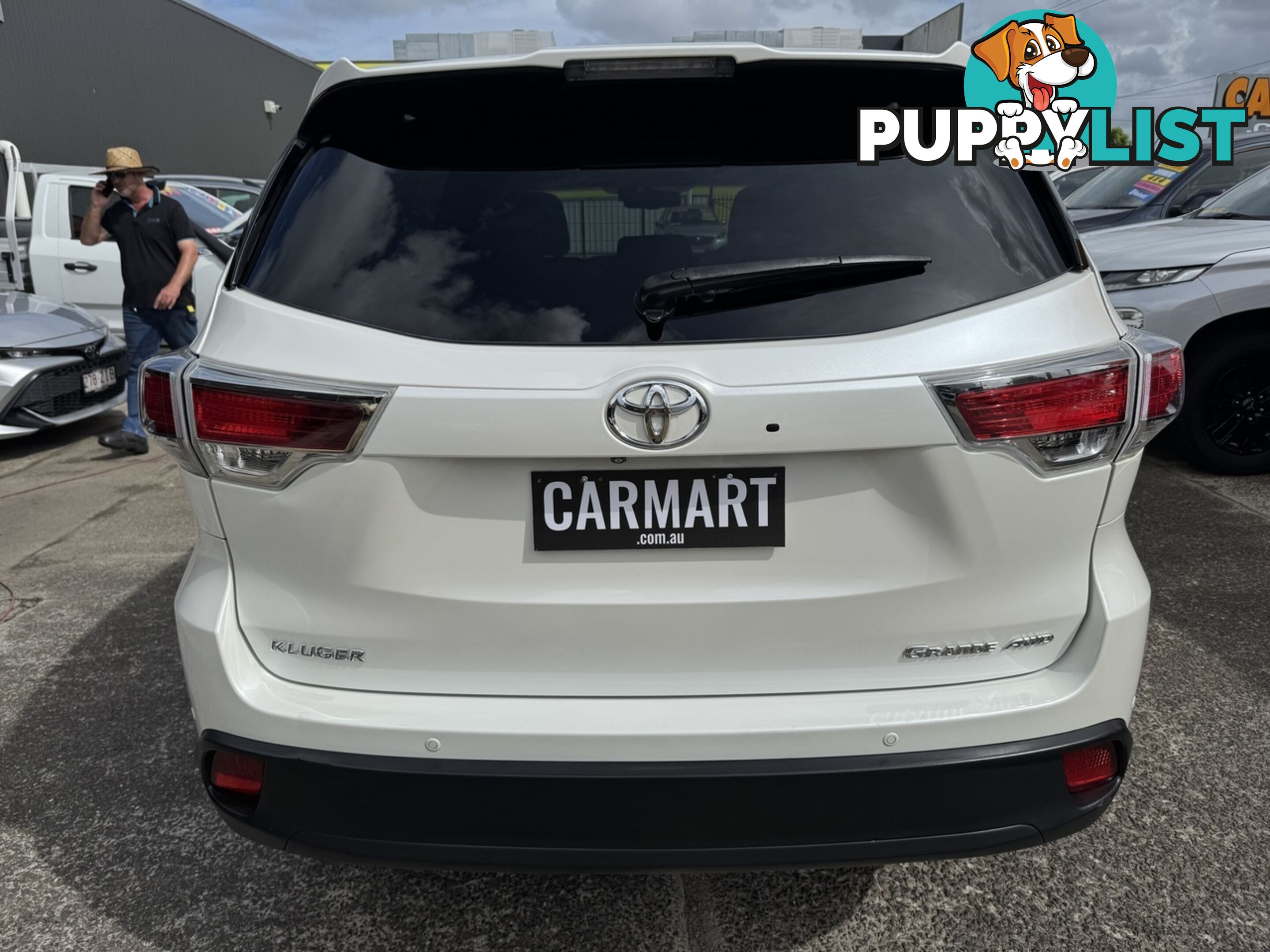 2014 TOYOTA KLUGER GRANDE AWD GSU55R WAGON