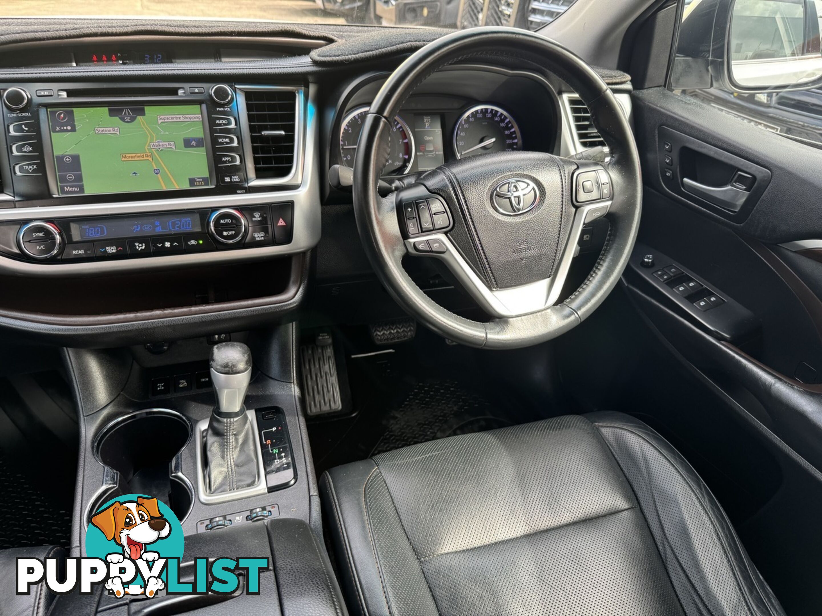 2014 TOYOTA KLUGER GRANDE AWD GSU55R WAGON