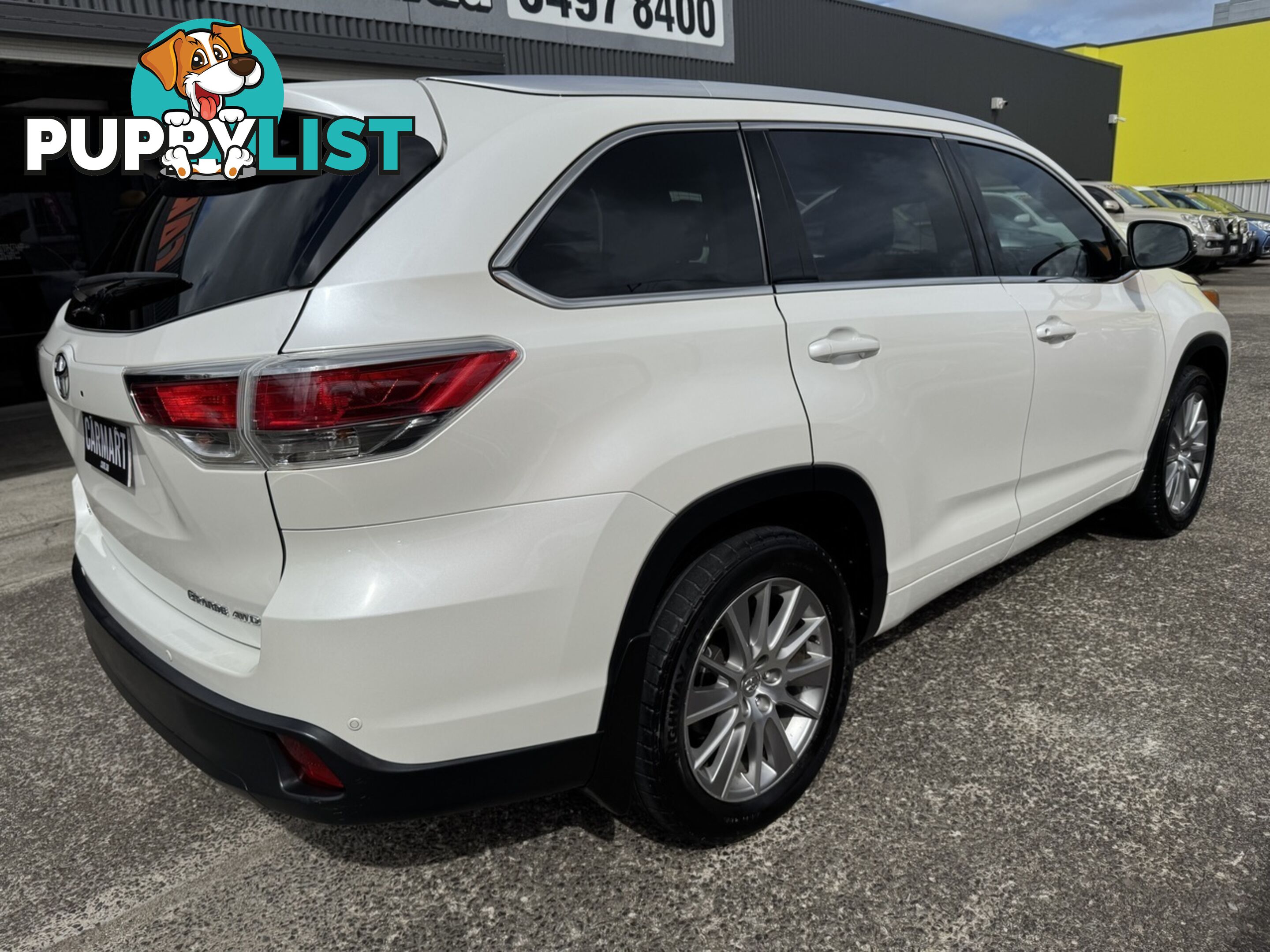 2014 TOYOTA KLUGER GRANDE AWD GSU55R WAGON