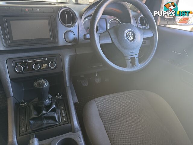 2012 VOLKSWAGEN AMAROK TDI400 4MOT TRENDLINE 2H UTILITY