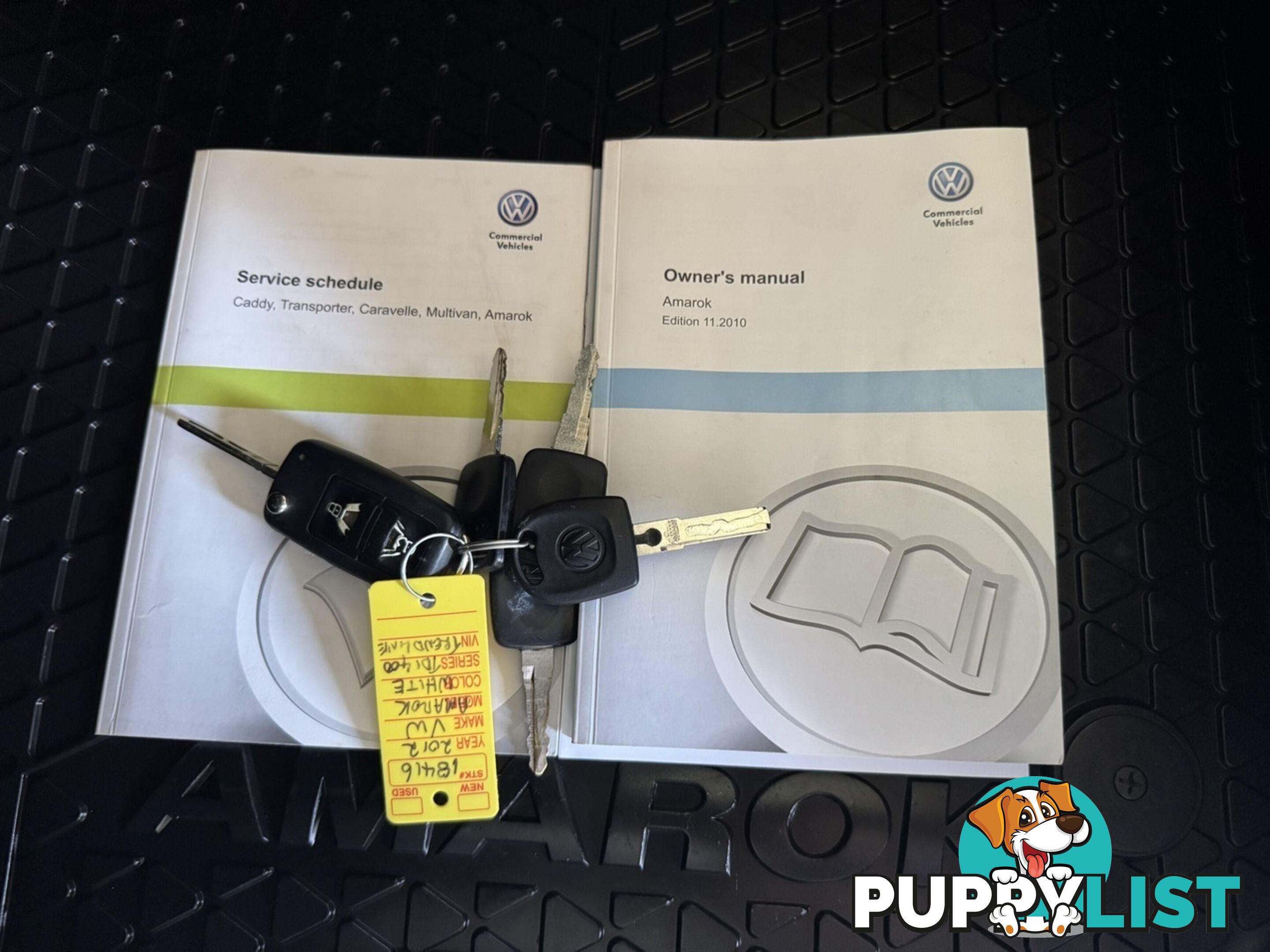 2012 VOLKSWAGEN AMAROK TDI400 4MOT TRENDLINE 2H UTILITY