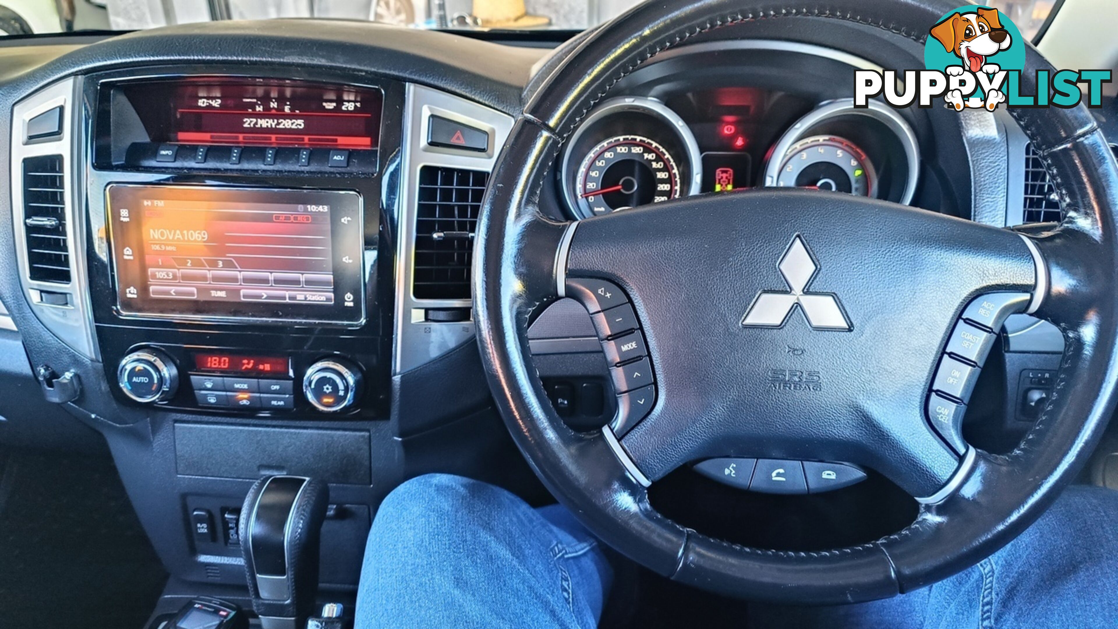 2017 MITSUBISHI PAJERO GLS NX WAGON