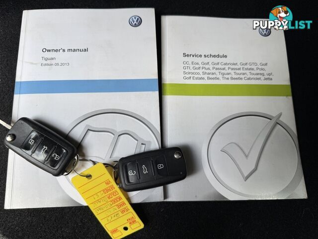 2013 VOLKSWAGEN TIGUAN 118TSI DSG 2WD 5N WAGON