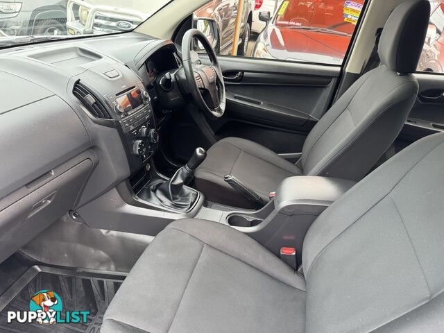 2016 ISUZU D-MAX SX CREW CAB 4X2 MY15 UTILITY