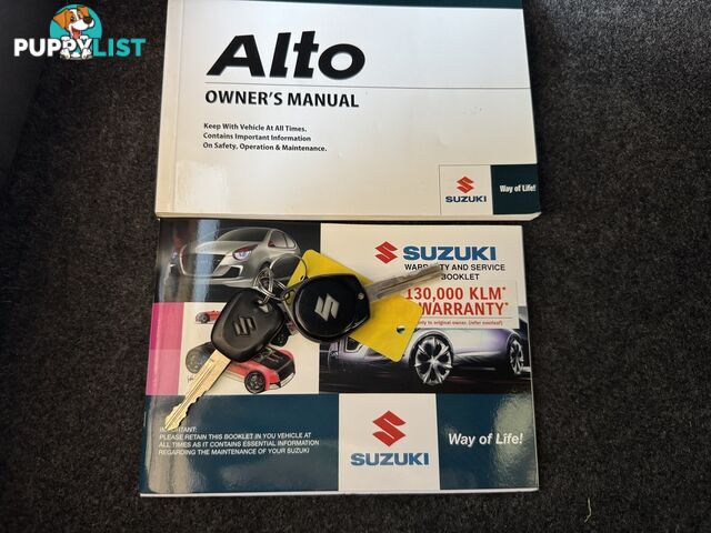 2012 SUZUKI ALTO GL GF HATCHBACK