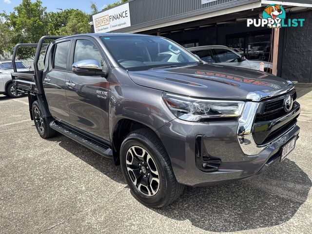 2022 TOYOTA HILUX SR5 DOUBLE CAB GUN126R CAB CHASSIS