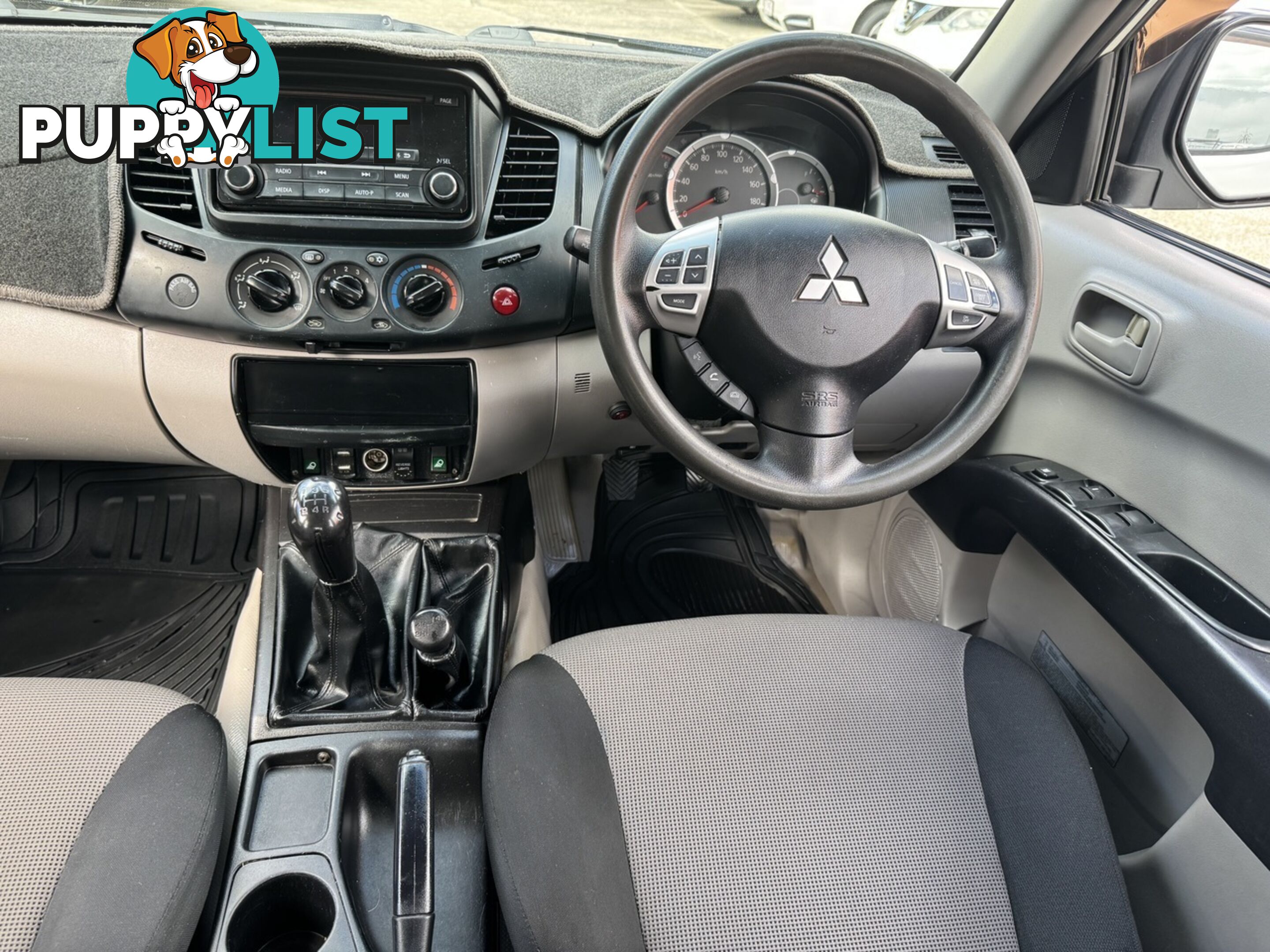 2015 MITSUBISHI TRITON GLX DOUBLE CAB MN UTILITY
