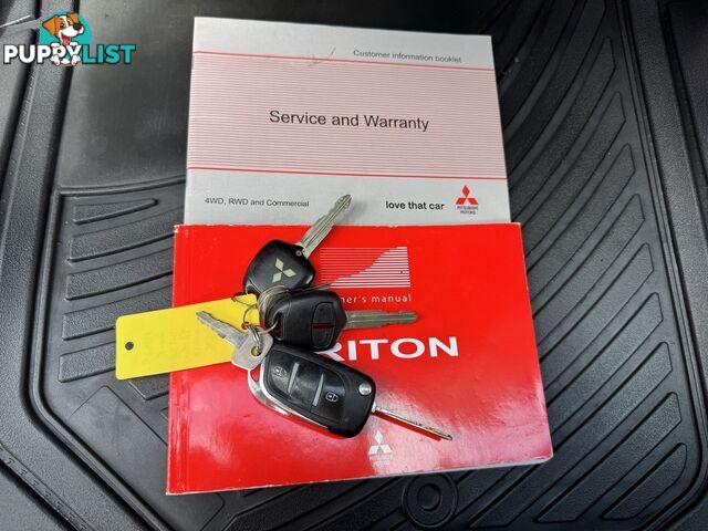 2015 MITSUBISHI TRITON GLX DOUBLE CAB MN UTILITY
