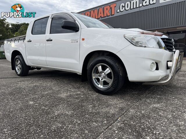2013 TOYOTA HILUX SR DOUBLE CAB 4X2 KUN16R UTILITY