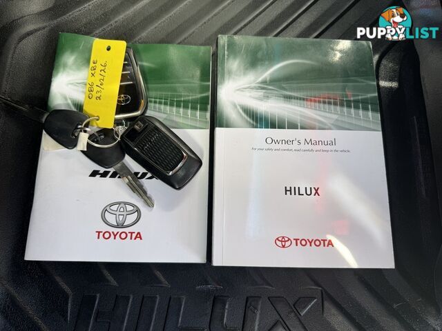 2017 TOYOTA HILUX SR5 DOUBLE CAB GUN126R UTILITY