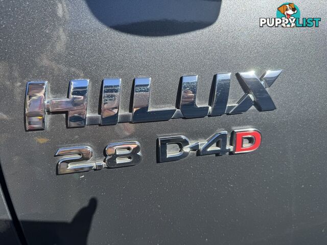 2017 TOYOTA HILUX SR5 DOUBLE CAB GUN126R UTILITY