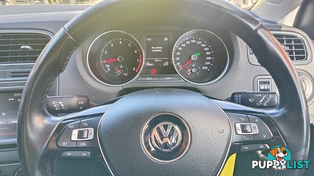 2016 VOLKSWAGEN POLO 81TSI DSG COMFORTLINE 6R HATCHBACK